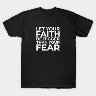 Islamic Quotes Faith Typography T-Shirt